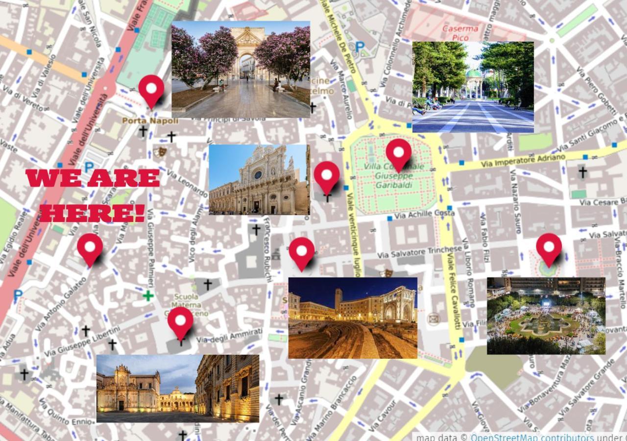 Willa Lupiae Casa Vacanze Lecce Zewnętrze zdjęcie